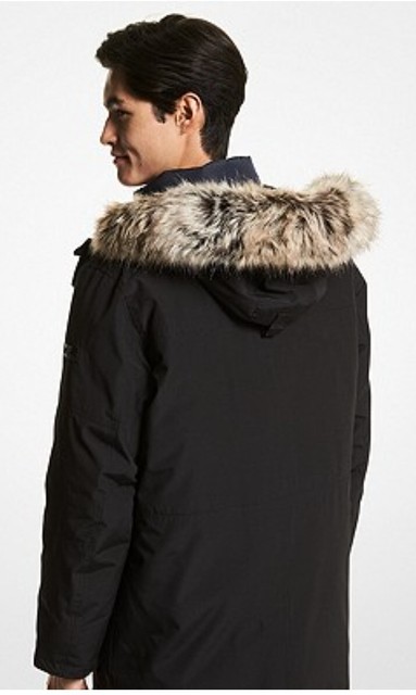 Michael Kors Jacket Mens Black Size 