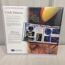 New Sealed '2003' Creative Memories Custom Cutting System Circle Patterns