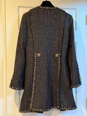 Chanel 11A VINTAGE NEW PARIS- BYZANCE BLACK GOLD GRIPOIX JACKET