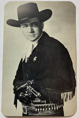 Vintage TEX RITTER Postcard - Cowboy Actor and Country Music Star | eBay