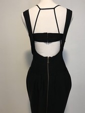 Whistles London Body Con Black Dress Size 10, MOVING SALE