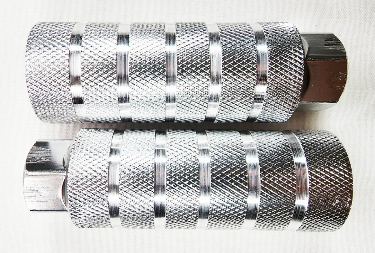 GDi Alloy 3/8 x 26T Axle Pegs Silver Black | eBay