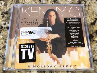 KENNY G- FAITH- A Holiday Album CD. Arista New & Sealed!