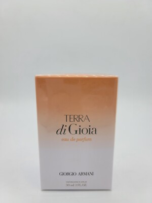 Giorgio Armani TERRA  Di Gioia Eau Di Parfum 1.0 oz/30 ml New in Box