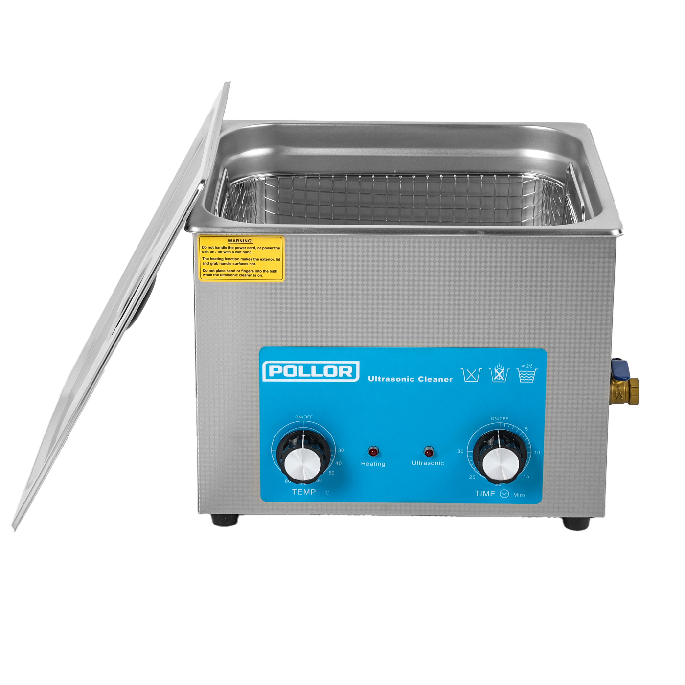 15L Digital Ultrasonic Cleaner Temperature Control Timer Cleaning Bath