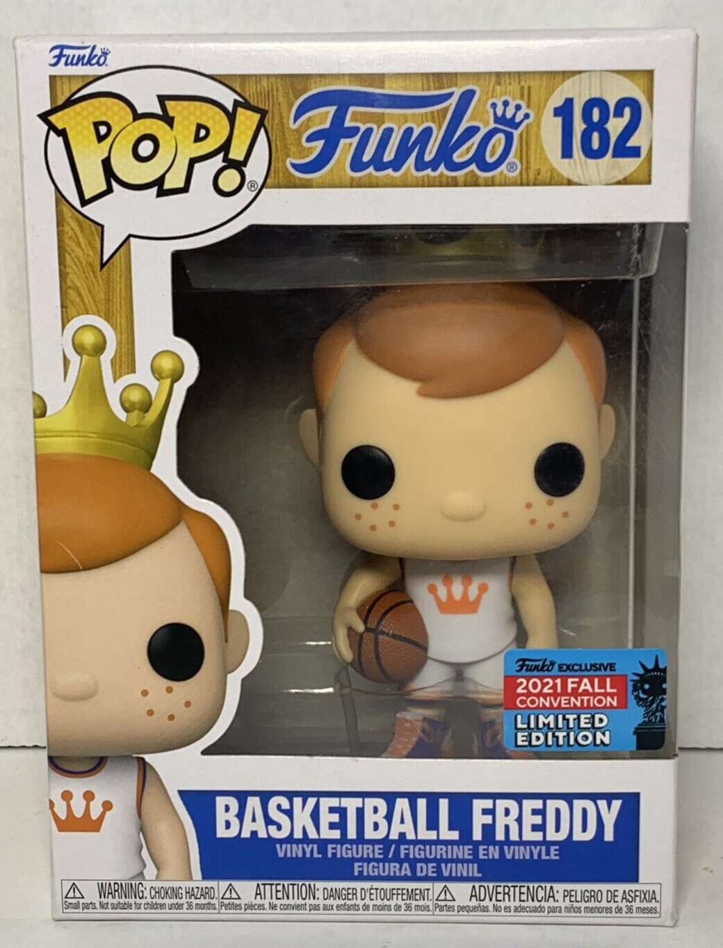 Funko Pop! Funko #182 Basketball Freddy New York Convention Exclusive