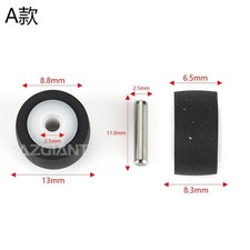 5PCS 13x8.3X6.5x2.5m Pinch Roller Press Belt Pulley Deck Audio Recorder for SONY