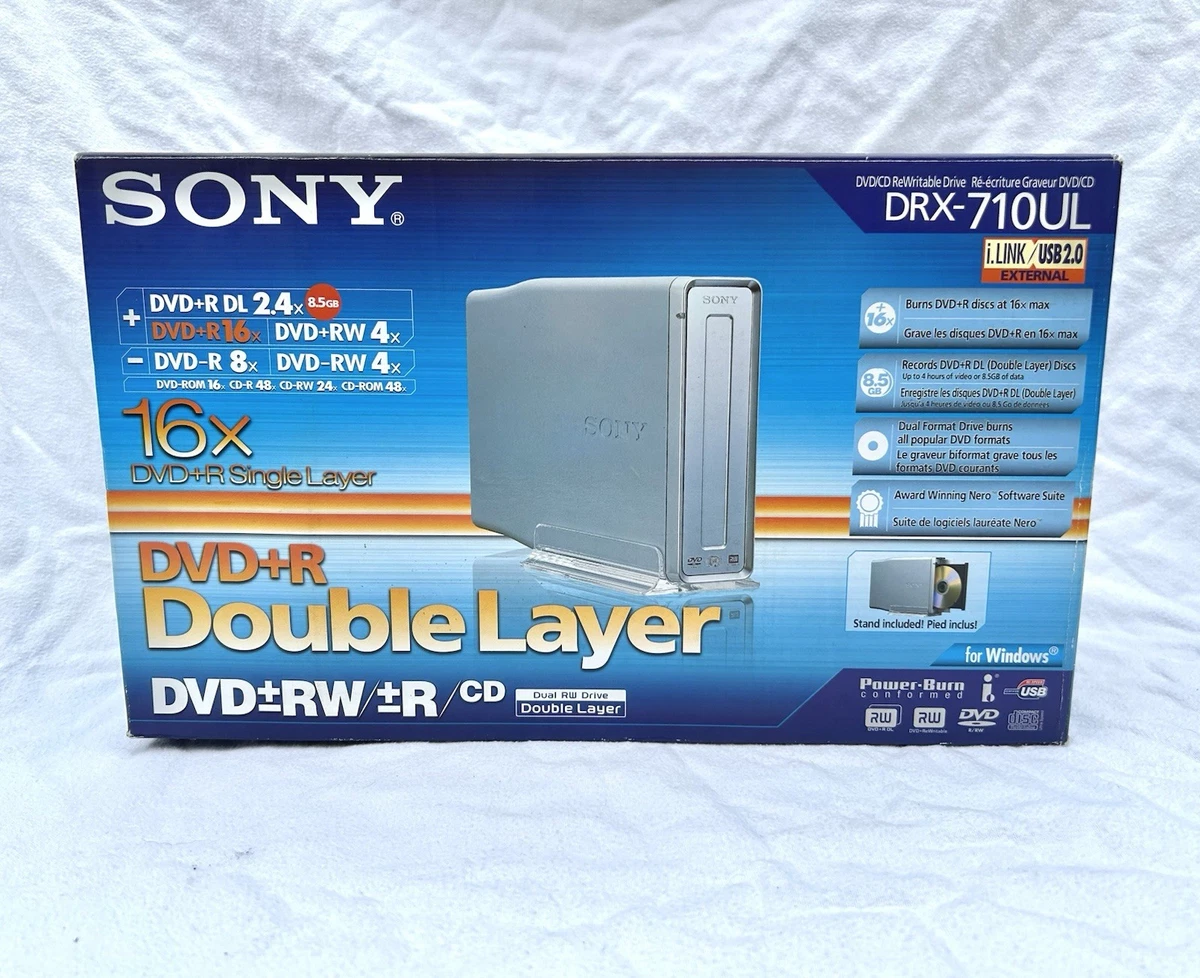 Sony DVD + RW External CD, DVD & Blu-ray Drives for sale | eBay
