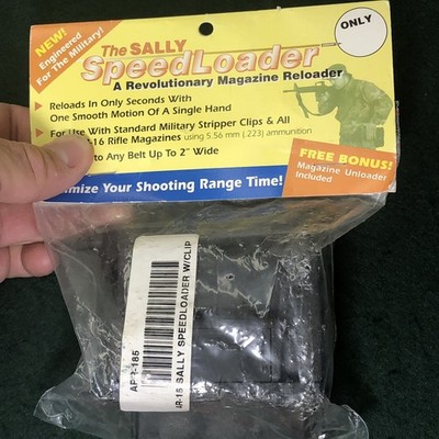 Sally Speed Load Magazine Reloader With 2 Ammunition Stripper Clips Ammo Loader