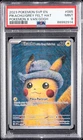 2023 POKEMON SVP EN-SV BLACK STAR PROMO #085 PIKACHU WITH GREY FELT HAT PSA 9