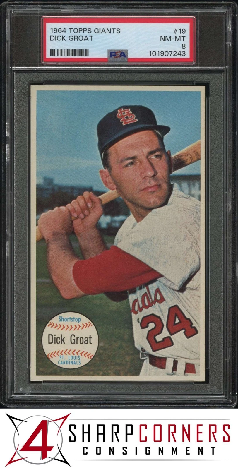 Dick Groat trading card