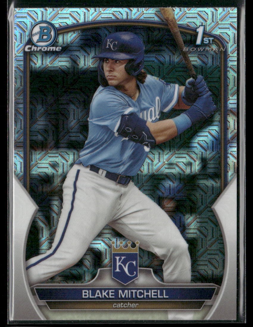2023 Bowman Draft #BDC-133 Blake Mitchell Chrome Japan Refractor
