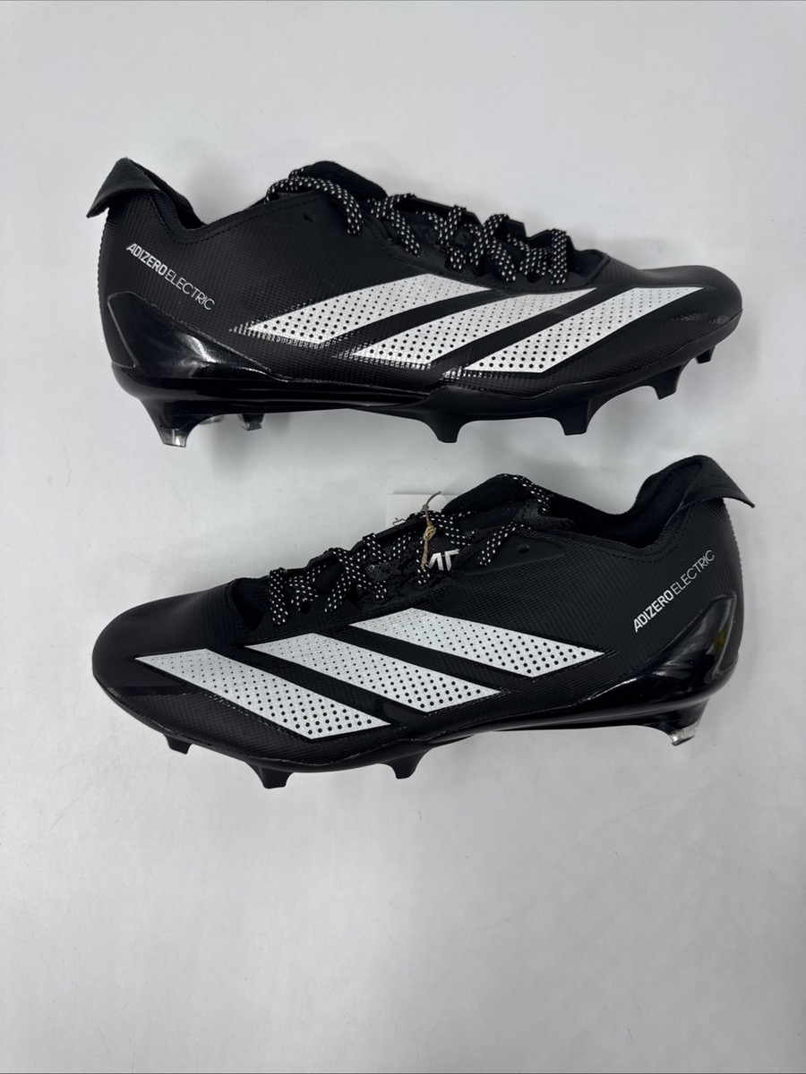 adidas Adizero Electric II Football Cleats Core Black White IH5981