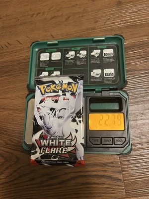 EXTREMELY HEAVY Pokémon White Flare Factory Sealed 22.80g + Random Art