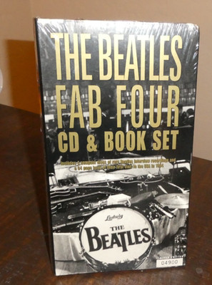 洋楽 The Beatles Fab Four CD & BOOK SET The BEATLES FAB FOUR CD & BOOK SET Import Out of Print LE!! | eBay