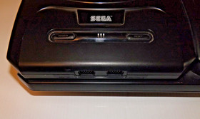 READ DESCRIPTION! Sega Genesis with Sega CD Attachment 34-1X