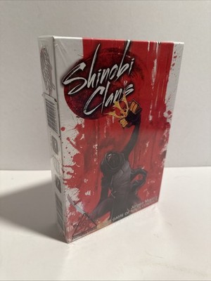Shinobi Clans Board Game Posthuman Studios Factory Sealed