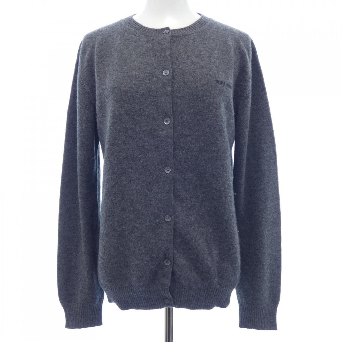 Authentic Miu Miu MIU MIU MMF787 S232 13S1 Cardigan #230-000-425