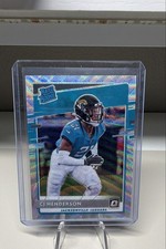 2020 Panini Donruss Optic - Rated Rookies CJ Henderson #198 Wave Prizm /199 (RC)