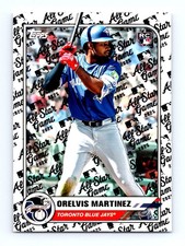 #34 2025 Topps All Star Game Base Orelvis Martinez RC Blue Jays