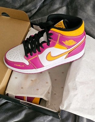 Nike Air Jordan 1 Mid DOD Dia de Los Muertos Sneaker Gr. 42 Schuhe Neu