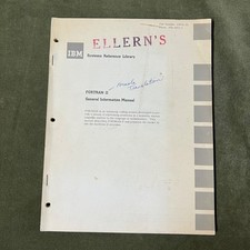 VTG 1964 IBM Systems Reference Library File N...