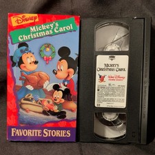 Walt Disney Favorite Stories - Mickeys Christmas Carol VHS, 1994.Mickey, Minnie