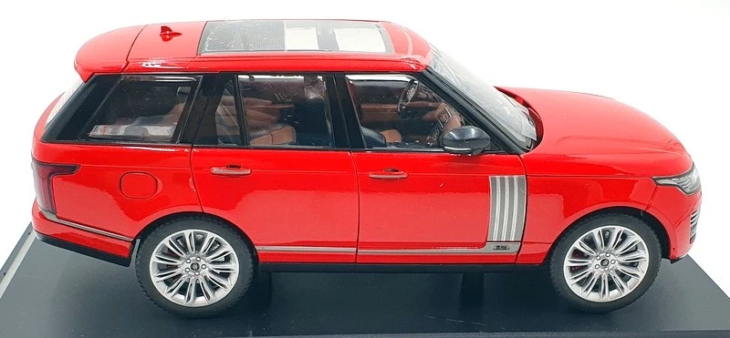 QY Toys 1/18 Scale Q1001A - Land Rover Range Rover 50th Anniversary - Red - Image 4 of 4