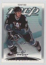 2003-04 Upper Deck MVP Silver Script 24/150 Sandis Ozolinsh #5 4gd