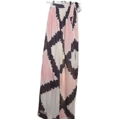 Khara Kapas, Maxirock, Größe: M, Pink/Weiß/Mehrfarbig, Batik, Damen #S2Y