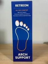 Arch Support Insoles High Arch Cushion Shock Absorption All Day Comfort Trim to