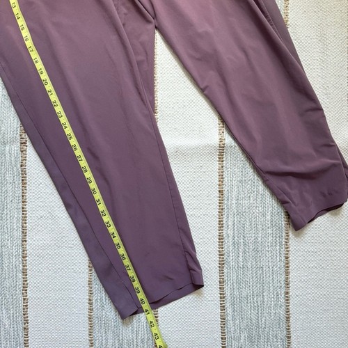 Athleta Brooklyn Mauve Pink Lightweight High Rise Ankle Jogger Pant Women’s 22 - Picture 4 of 10