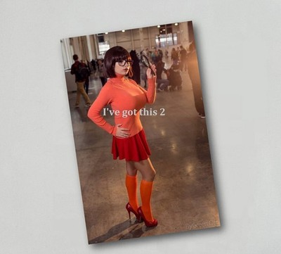 Kühlschrankmagnet Velma Dinkley - Scooby Doo - Sexy Anime Art 691