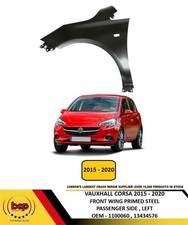 VAUXHALL CORSA E 2015 - 2020  FRONT WING LEFT NEARSIDE PASSENGERS NEW 13434576
