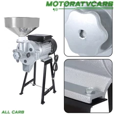 ALL-CARB 1500W Electric Grain Grinder Corn Wheat Flour Cereal Mill Wet&Dry 110V