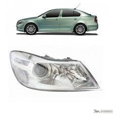 Hauptscheinwerfer rechts H7/H1 für Skoda Octavia II 1Z3 Combi 1Z5