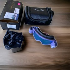 Oakley Line Miner S Lilac Prizm Sapphire Irid...