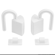 Finger Guard Baby Proof Door  Hinge Pinch Guard, White, 2-Pack