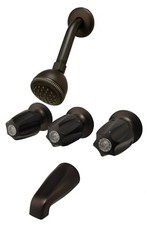 Trim Kit for 3-handle Shower Valve Fit Price Pfister Compression Stem Shower ...