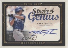 2008 Upper Deck Masterpieces Stroke of Genius Mark Teahen #SG-MT Auto 0c6