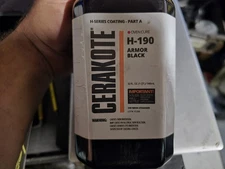 CERAKOTE® H-SERIES Oven Cure Coating H-190 Armor Black 32oz