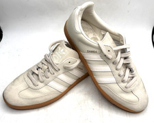 Adidas Samba OG, Wonder Light Gray White, Women s US Size 8 1/2, Sneakers