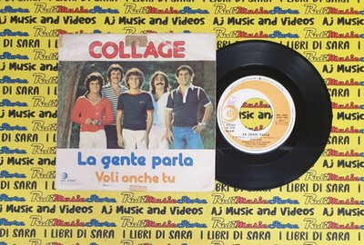 LP 45 7'' COLLAGE Die Leute sprechen Flüge auch du 1978 RICORDI SRL 10891