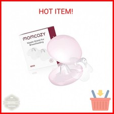 Momcozy Nipple Shield, Floral Contact Nipple Shield for Breastfeeding Moms with