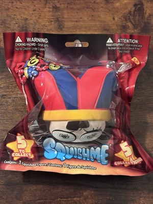 2024 The Amazing Digital Circus Squishme Pomni 4-Inch Squishy Toy Sealed 