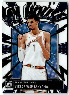 2024-25 Panini Donruss Optic NBA No. 19 Victor Wembanyama My House!