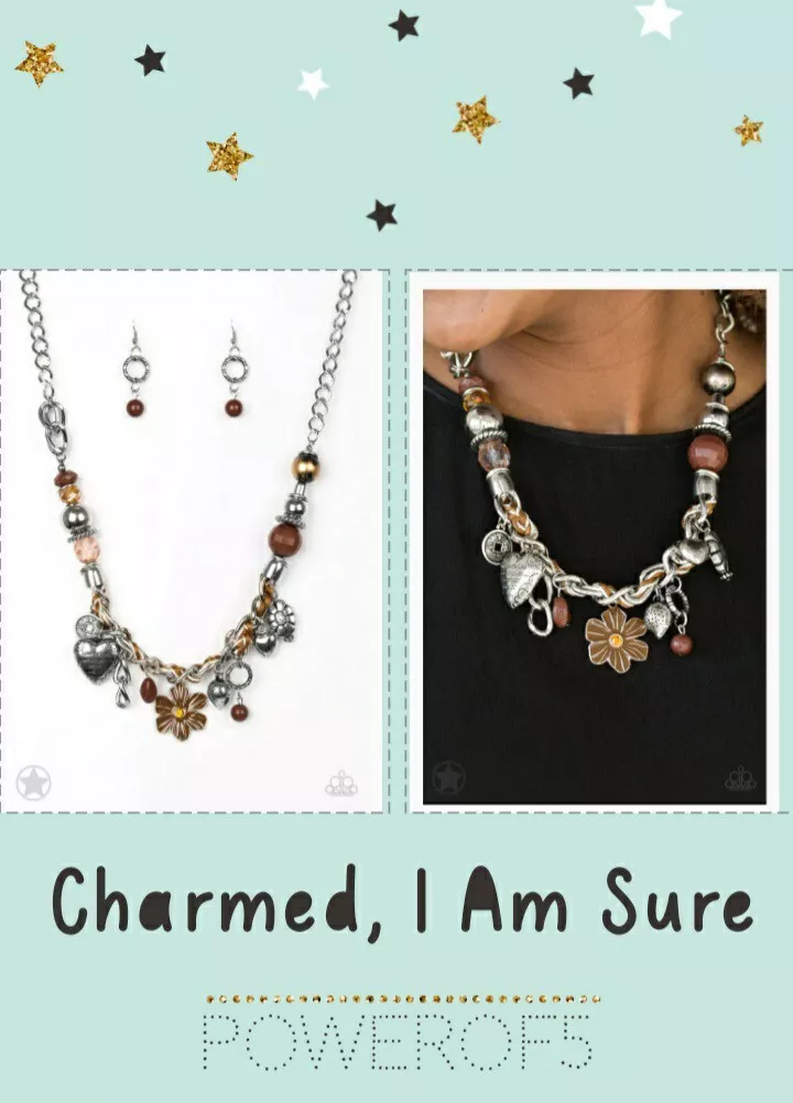 Charmed i am sure brown necklace deals