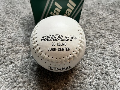 Balle De Baseball Vintage Dudley Sports Co PS-9R Park Special - Liège Et Caoutchouc - USA 1970