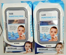 X4 Global Beauty Anti Aging MakeUp Cleansing Wipes Hyaluronic Acid 240 Ct Wipes