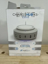 ChargeHub Telephone Accessory Plus Elite 5Port USB SuperCharger (15W) Wireless